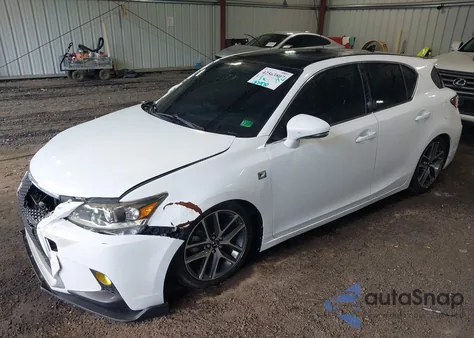 2014 Lexus Ct 200H z USA, uszkodzony, nr VIN JTHKD5BH9E2192641
